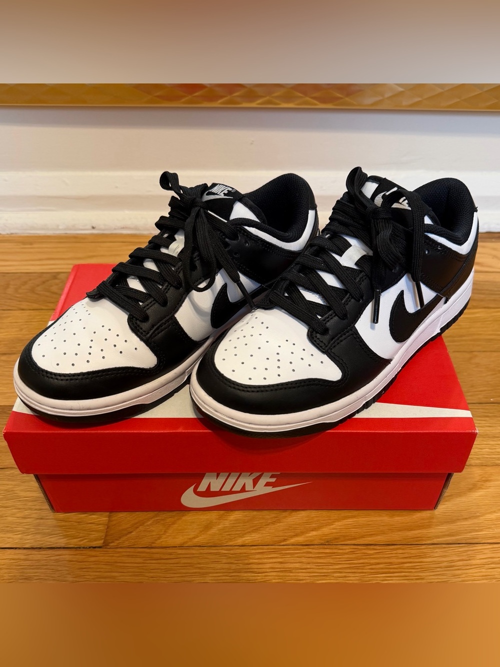 Nike Dunk Low - Women’s size 6.5, Black/White